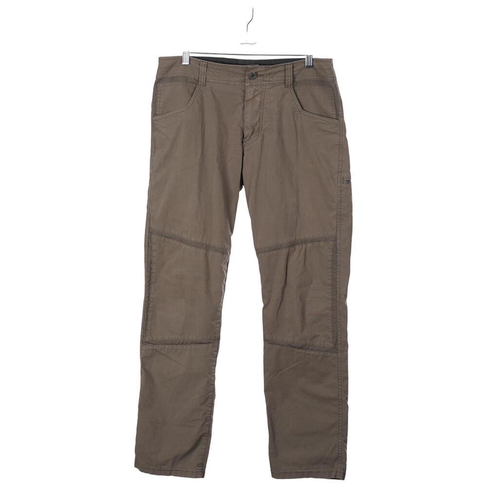 KUHL Free Radikl Pants Size 32x30 Olive Green Cotton Blend Outdoor Hiking Work